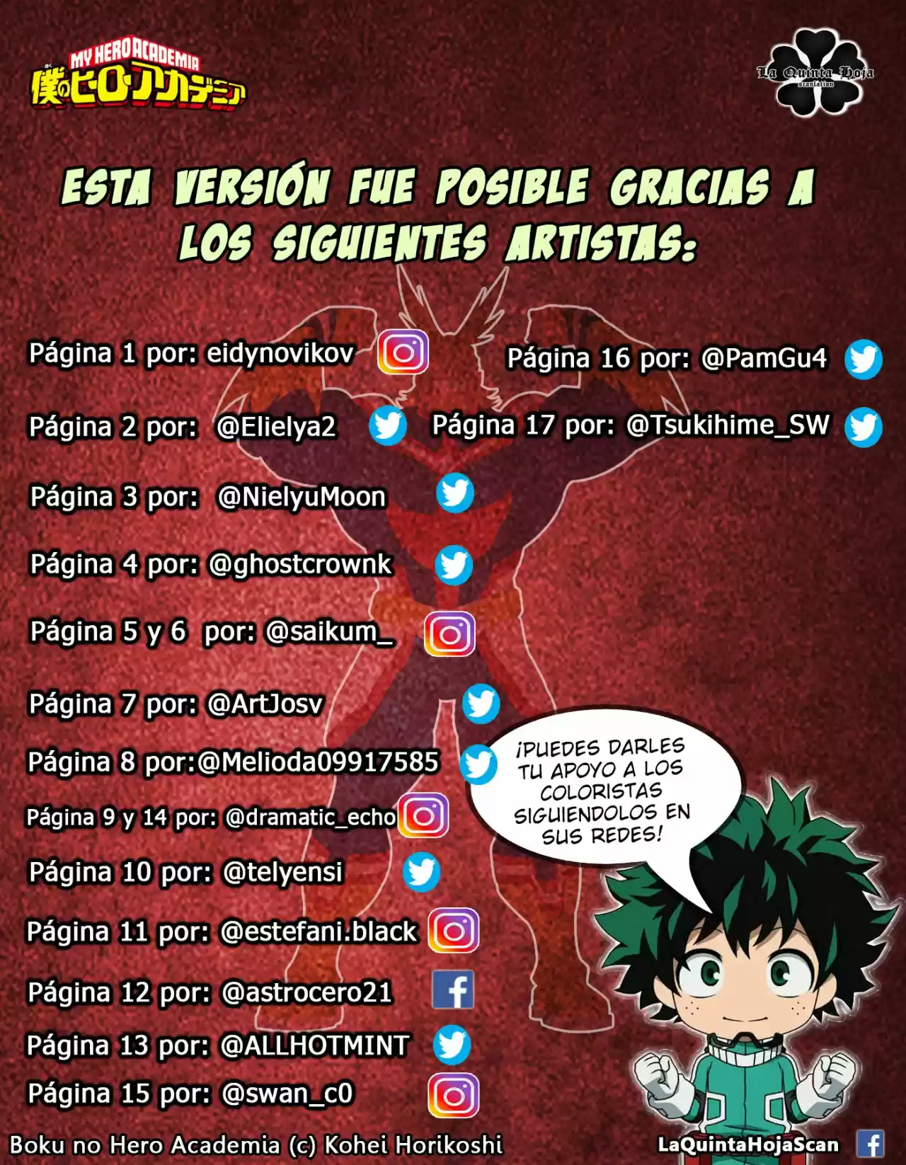Boku no Hero Academia (2014) - Capítulo 337.5 - Página 2 - LectorTMOo