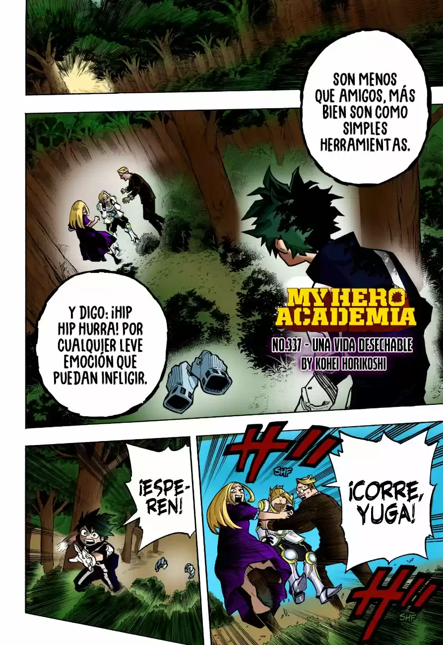 Boku no Hero Academia (2014) - Capítulo 337.5 - Página 4 - LectorTMOo