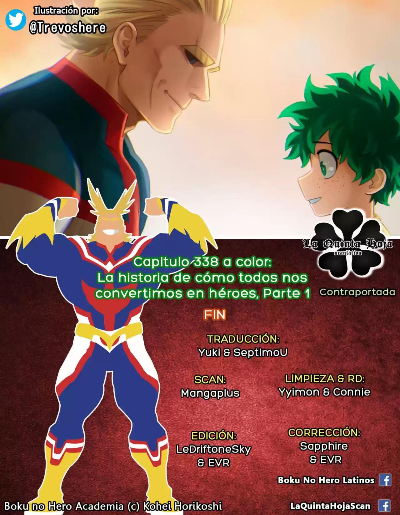 Boku no Hero Academia (2014) - Capítulo 338.5 - Página 17 - LectorTMOo