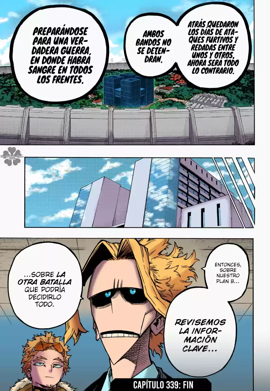 Boku no Hero Academia (2014) - Capítulo 339.5 - Página 17 - LectorTMOo