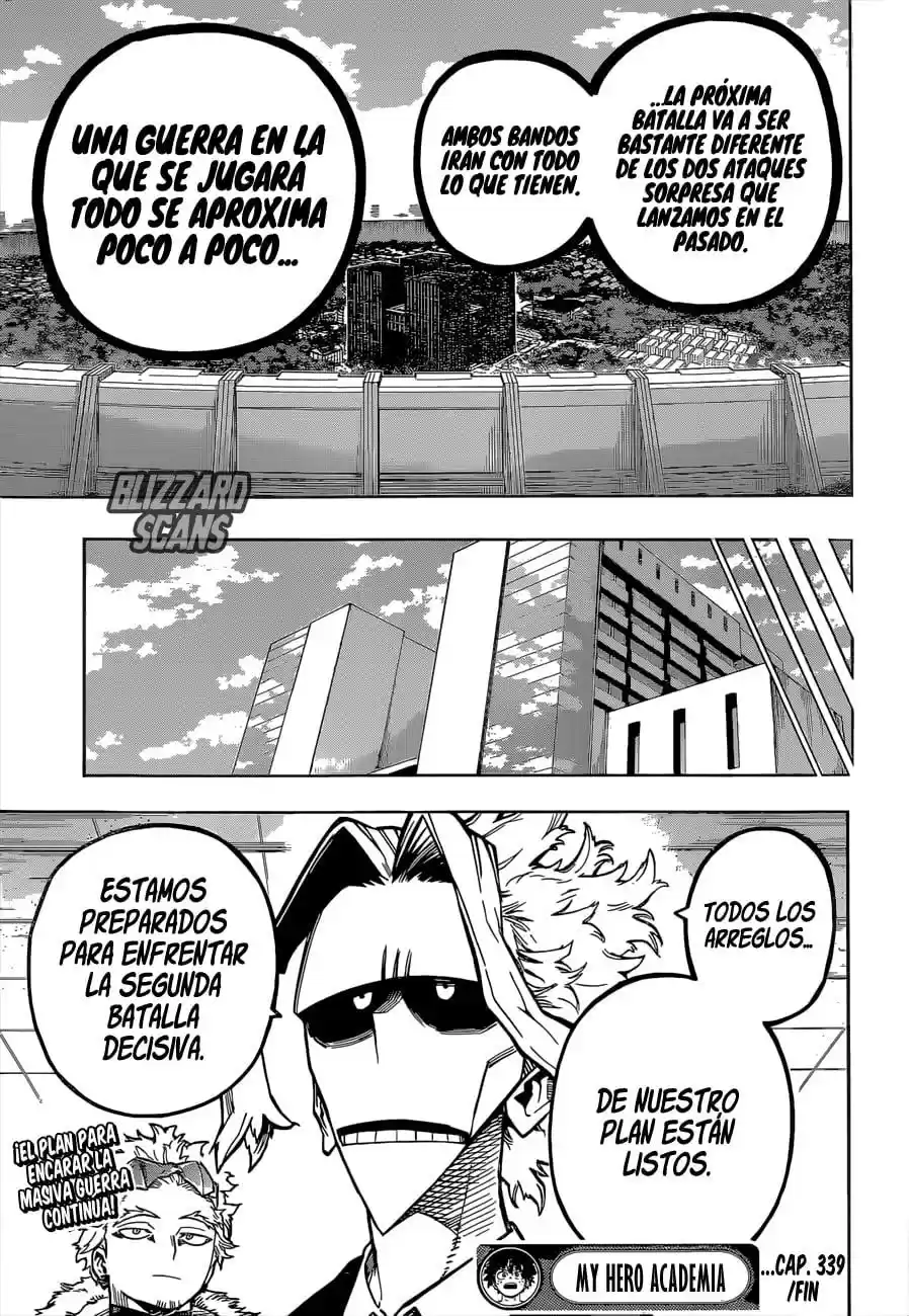 Boku no Hero Academia (2014) - Capítulo 339 - Página 16 - LectorTMOo