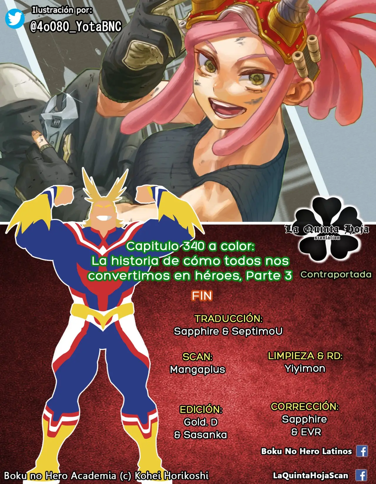 Boku no Hero Academia (2014) - Capítulo 340.5 - Página 18 - LectorTMOo