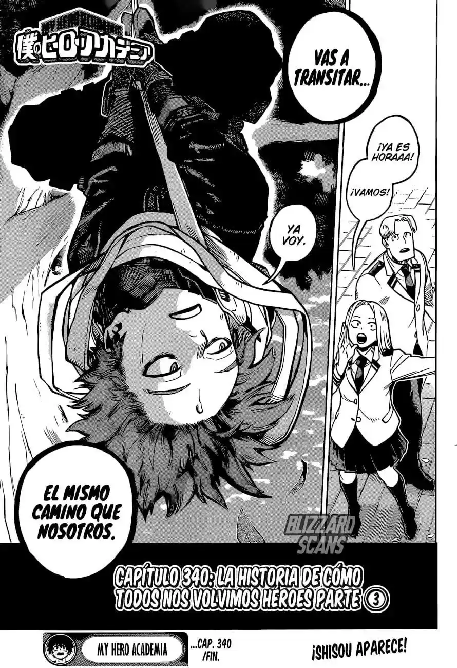 Boku no Hero Academia (2014) - Capítulo 340 - Página 15 - LectorTMOo