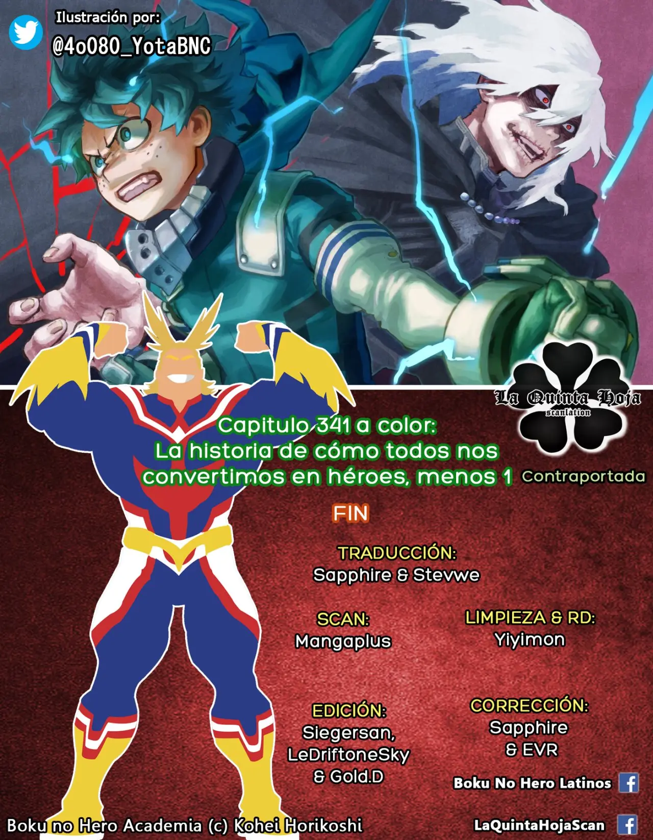 Boku no Hero Academia (2014) - Capítulo 341.5 - Página 17 - LectorTMOo
