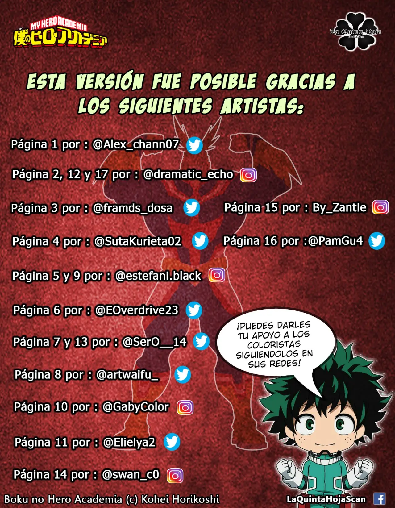 Boku no Hero Academia (2014) - Capítulo 342.5 - Página 2 - LectorTMOo