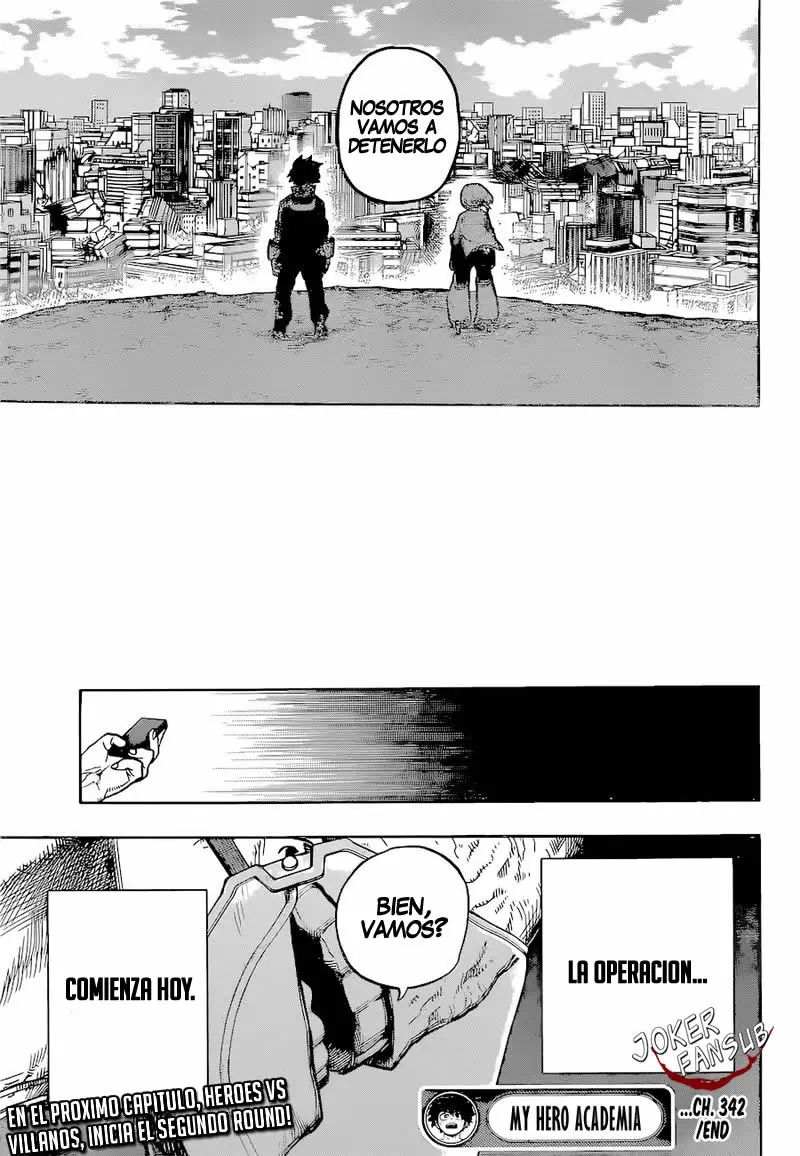 Boku no Hero Academia (2014) - Capítulo 342 - Página 18 - LectorTMOo