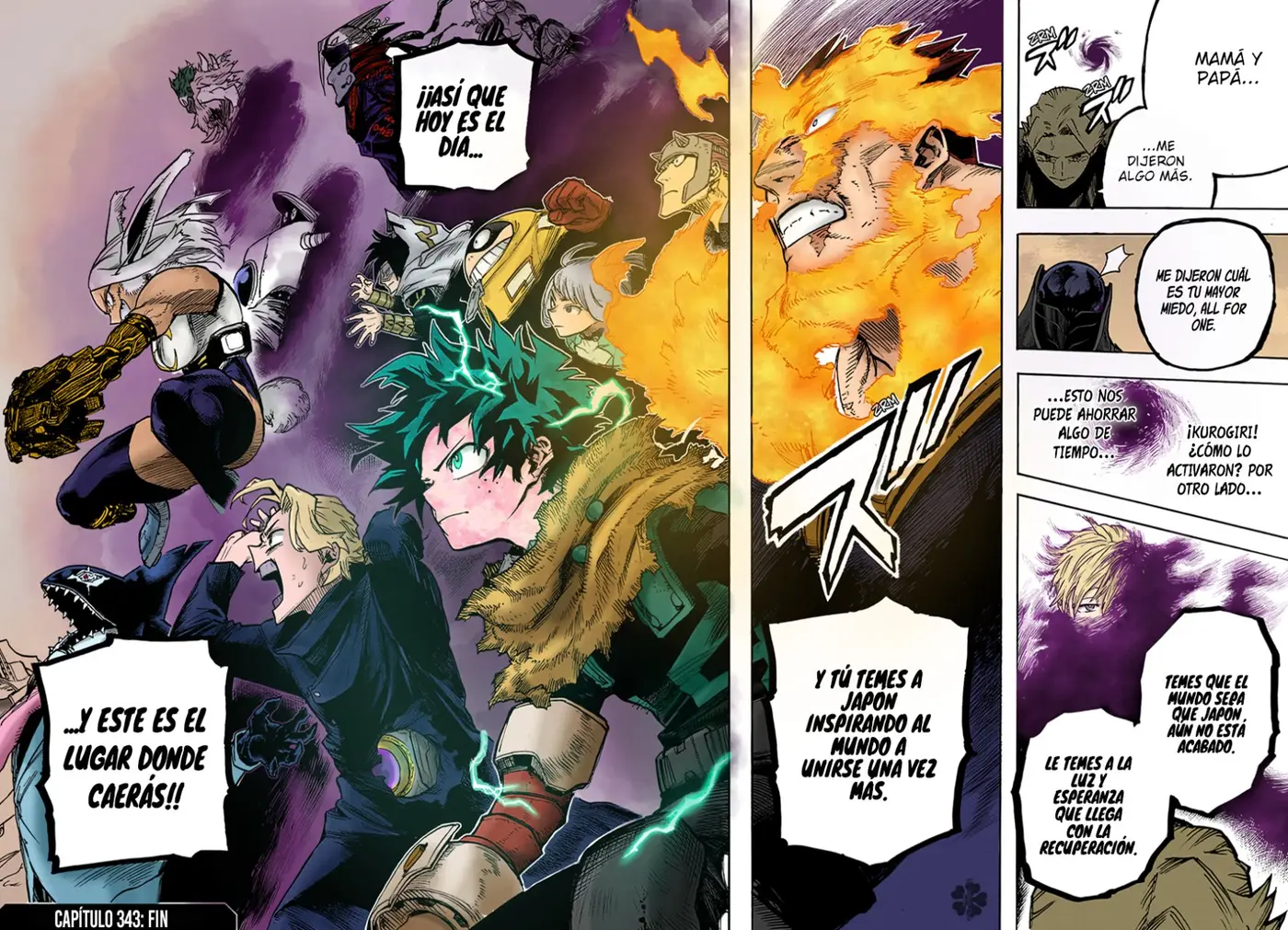 Boku no Hero Academia (2014) - Capítulo 343.5 - Página 18 - LectorTMOo