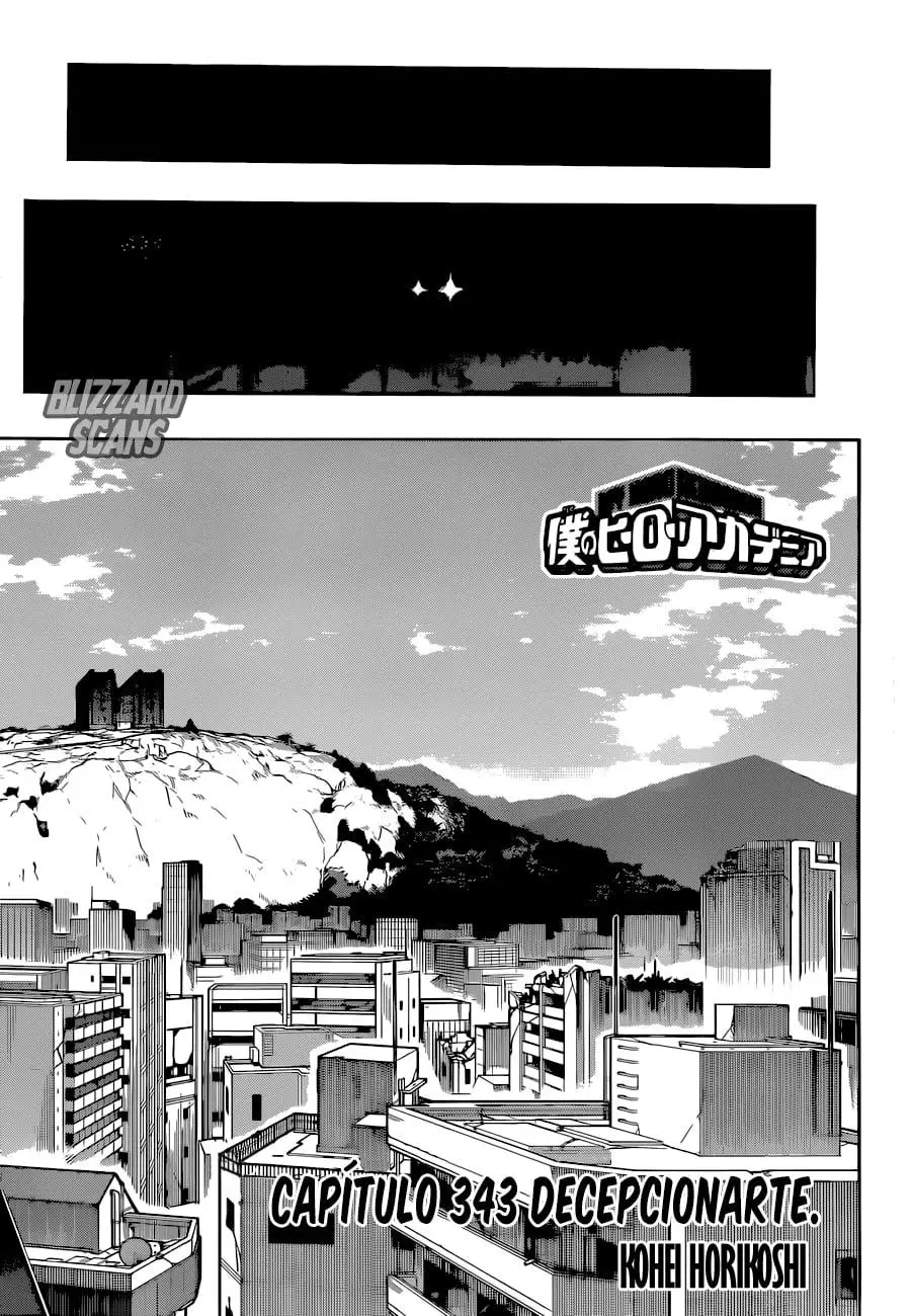 Boku no Hero Academia (2014) - Capítulo 343 - Página 4 - LectorTMOo