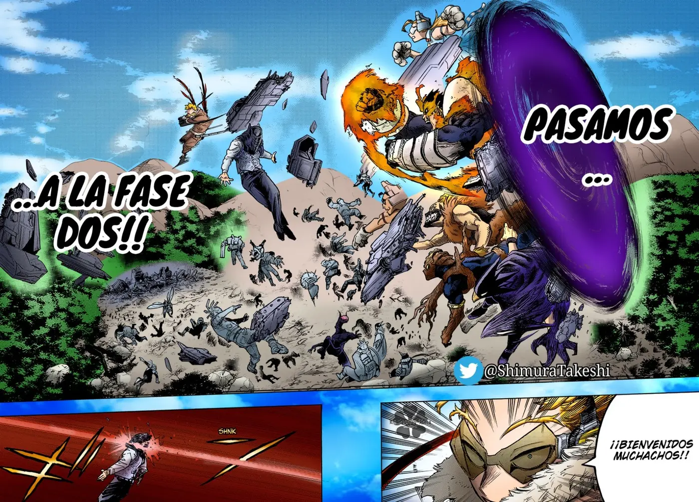 Boku no Hero Academia (2014) - Capítulo 345.5 - Página 10 - LectorTMOo