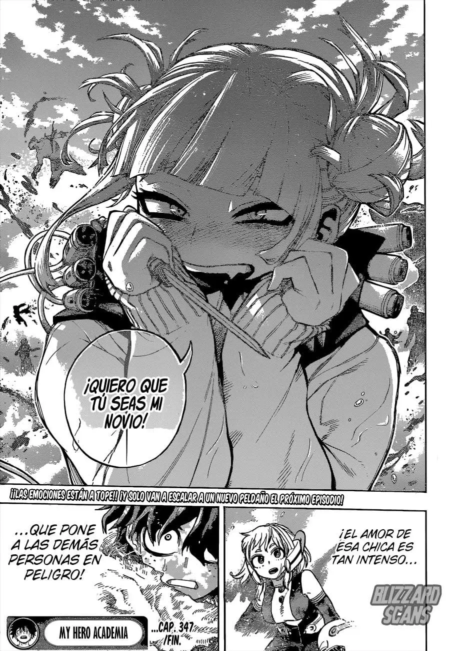 Boku no Hero Academia (2014) - Capítulo 347 - Página 14 - LectorTMOo