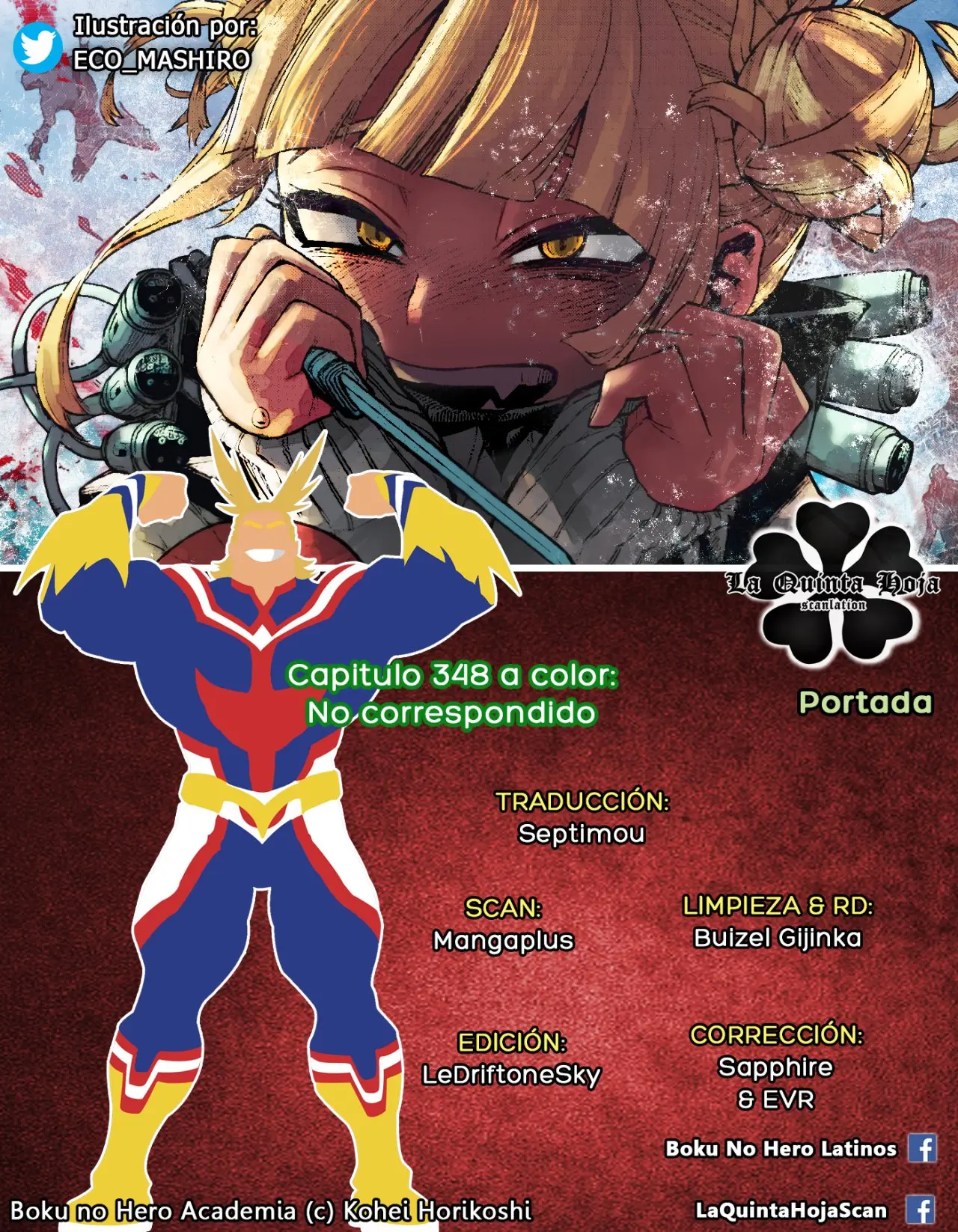 Boku no Hero Academia (2014) - Capítulo 348.5 - Página 2 - LectorTMOo