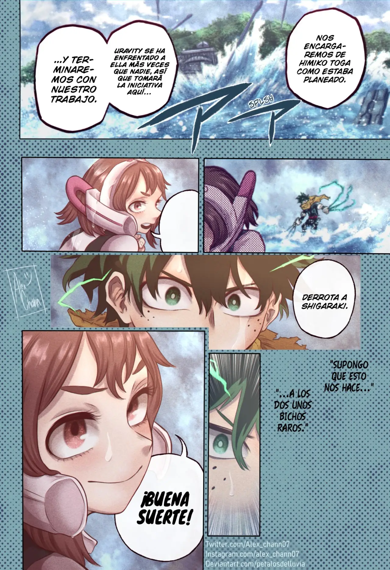 Boku no Hero Academia (2014) - Capítulo 348.5 - Página 14 - LectorTMOo