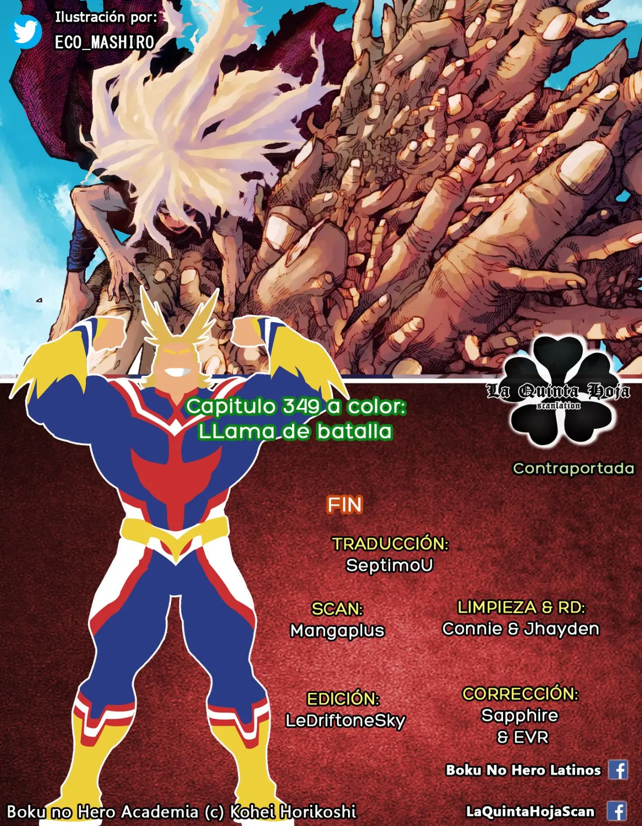 Boku no Hero Academia (2014) - Capítulo 349.5 - Página 17 - LectorTMOo