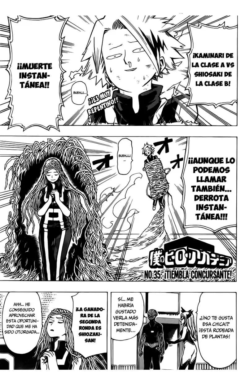 Boku no Hero Academia (2014) - Capítulo 35 - Página 2 - LectorTMOo