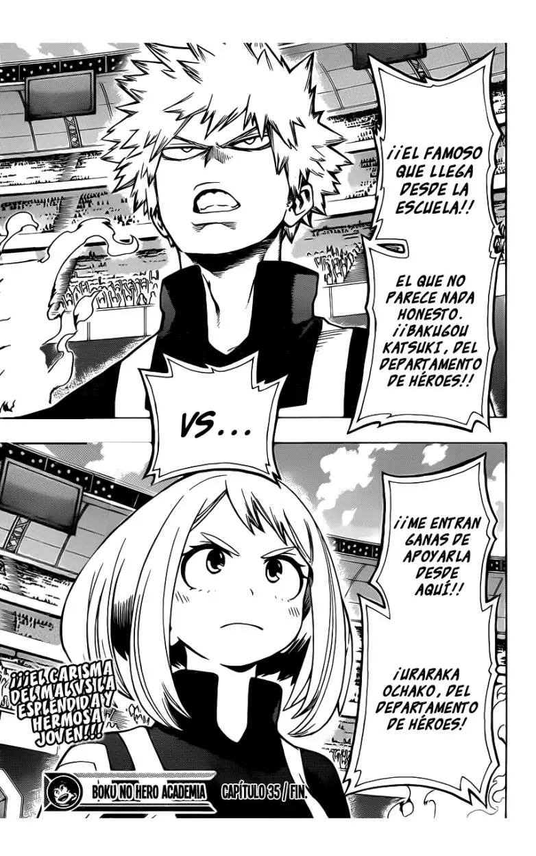 Boku no Hero Academia (2014) - Capítulo 35 - Página 19 - LectorTMOo