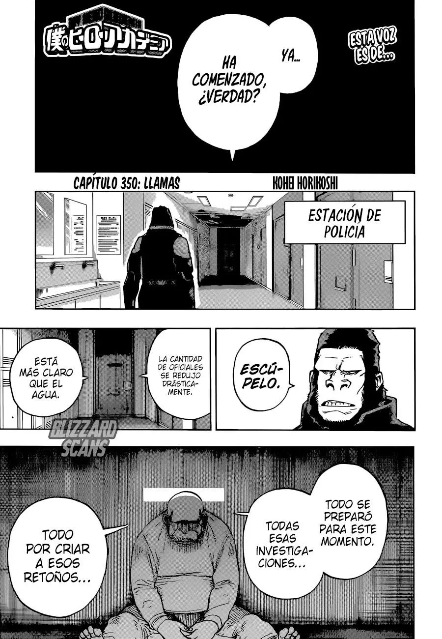Boku no Hero Academia (2014) - Capítulo 350 - Página 2 - LectorTMOo