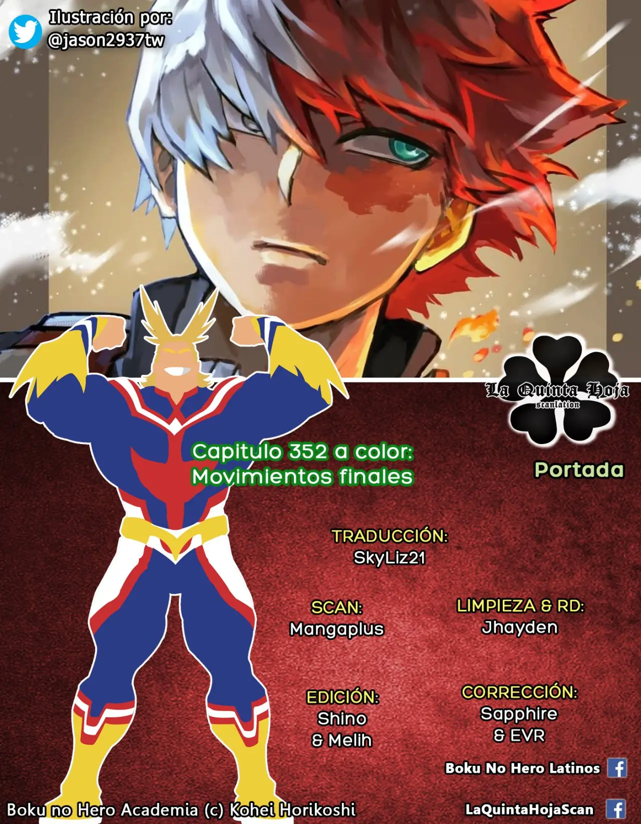 Boku no Hero Academia (2014) - Capítulo 352.5 - Página 1 - LectorTMOo