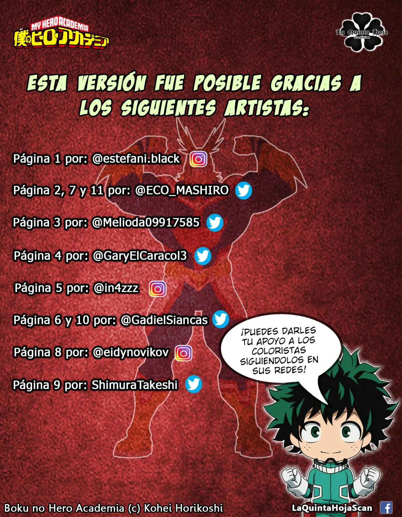 Boku no Hero Academia (2014) - Capítulo 352.5 - Página 2 - LectorTMOo