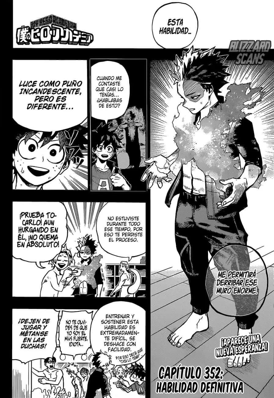 Boku no Hero Academia (2014) - Capítulo 352 - Página 3 - LectorTMOo
