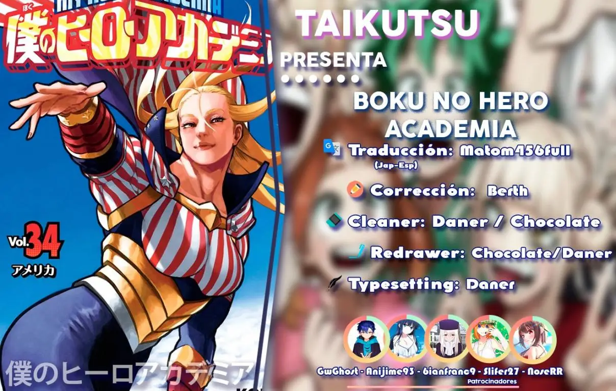 Boku no Hero Academia (2014) - Capítulo 353 - Página 1 - LectorTMOo