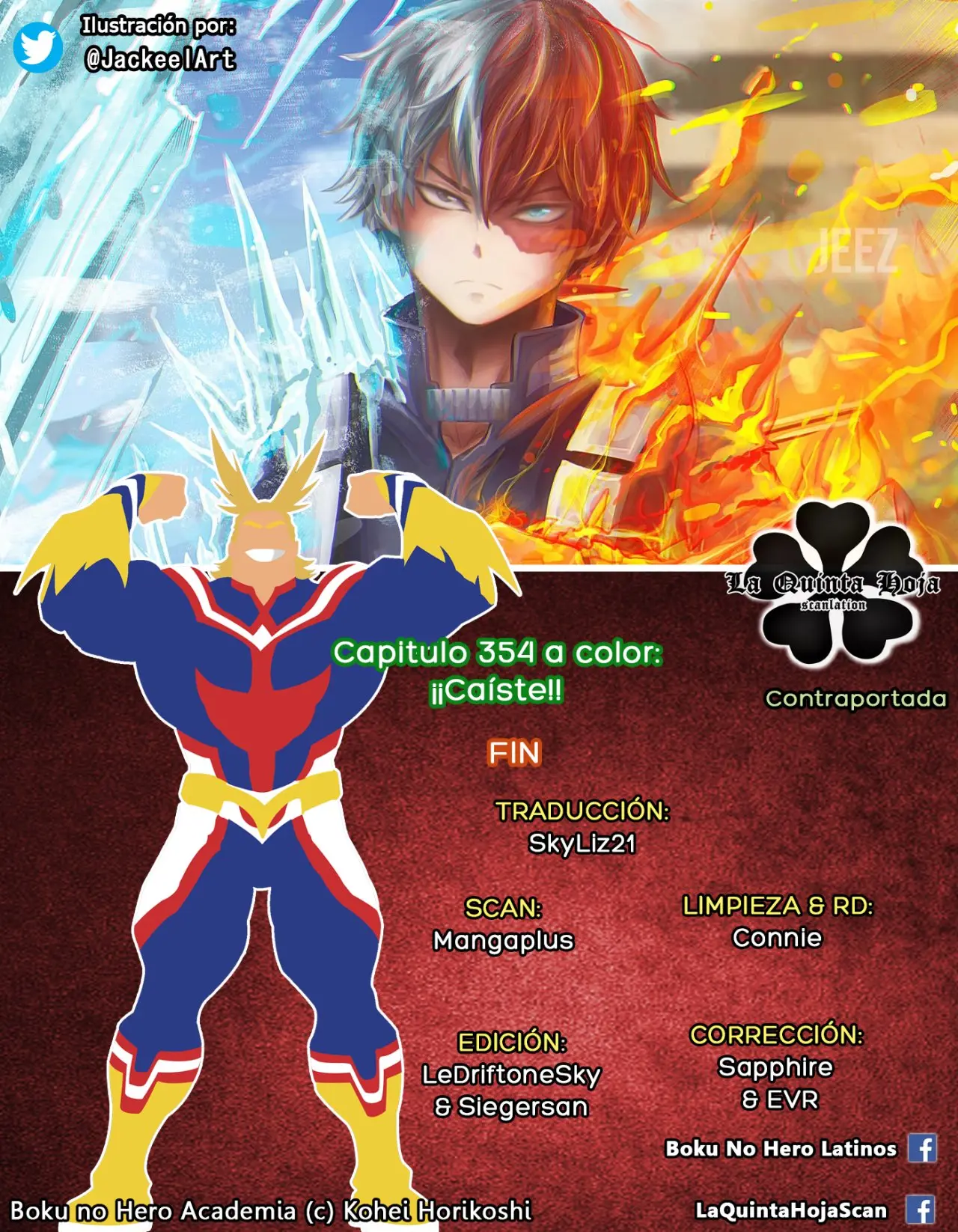 Boku no Hero Academia (2014) - Capítulo 354.5 - Página 17 - LectorTMOo