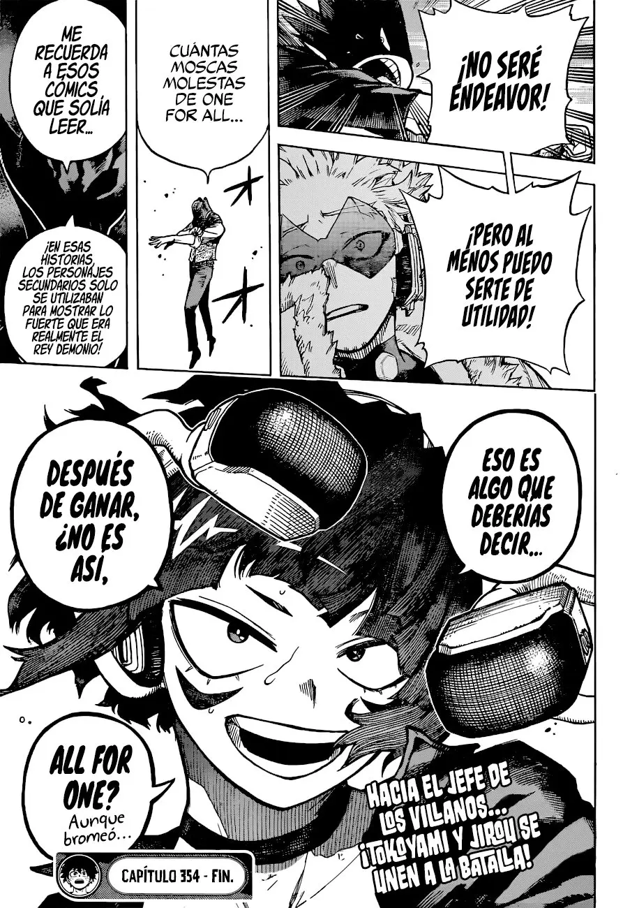 Boku no Hero Academia (2014) - Capítulo 354 - Página 15 - LectorTMOo