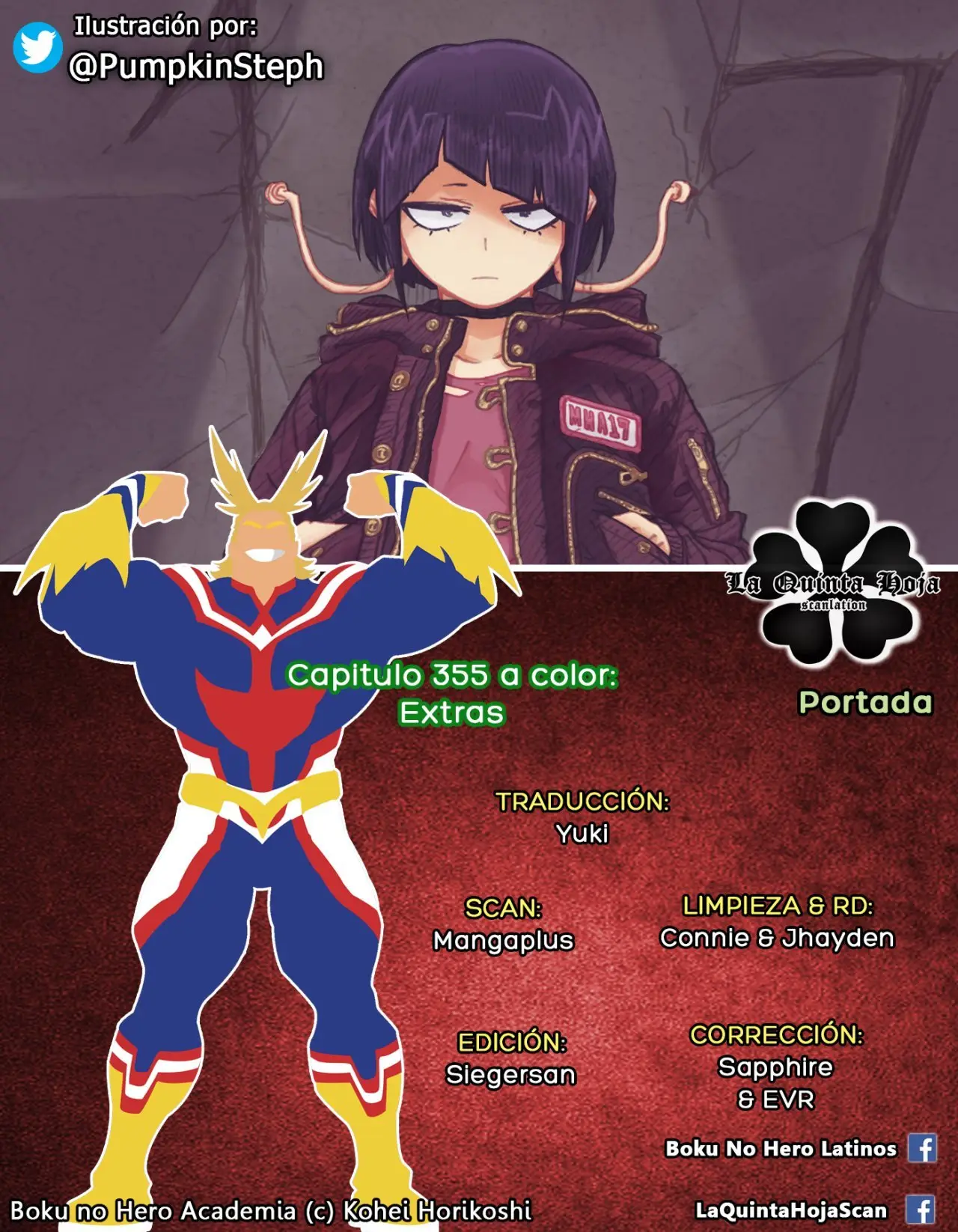 Boku no Hero Academia (2014) - Capítulo 355.5 - Página 1 - LectorTMOo