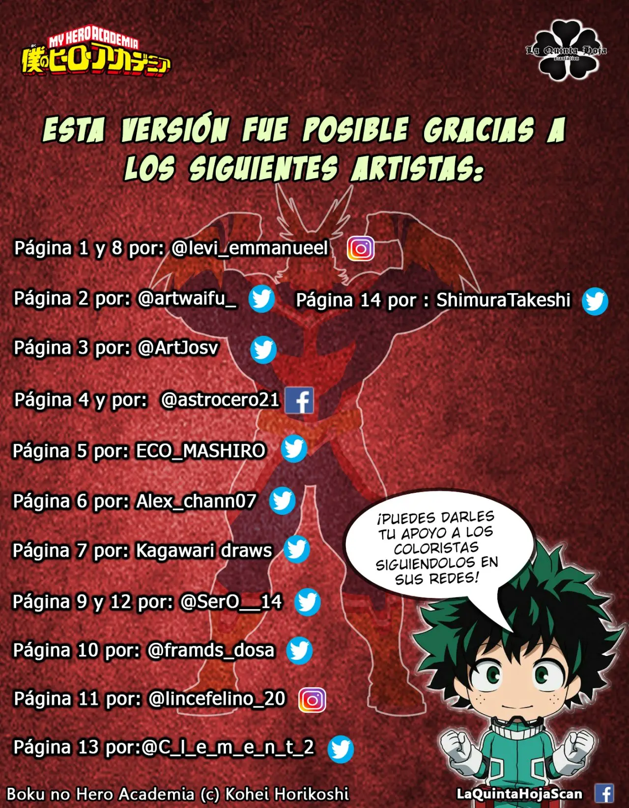 Boku no Hero Academia (2014) - Capítulo 355.5 - Página 2 - LectorTMOo