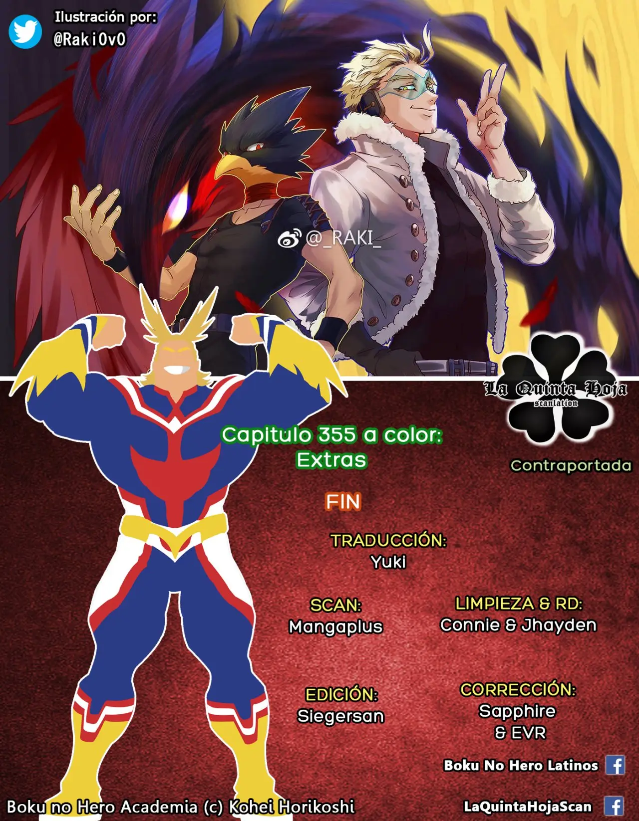 Boku no Hero Academia (2014) - Capítulo 355.5 - Página 17 - LectorTMOo