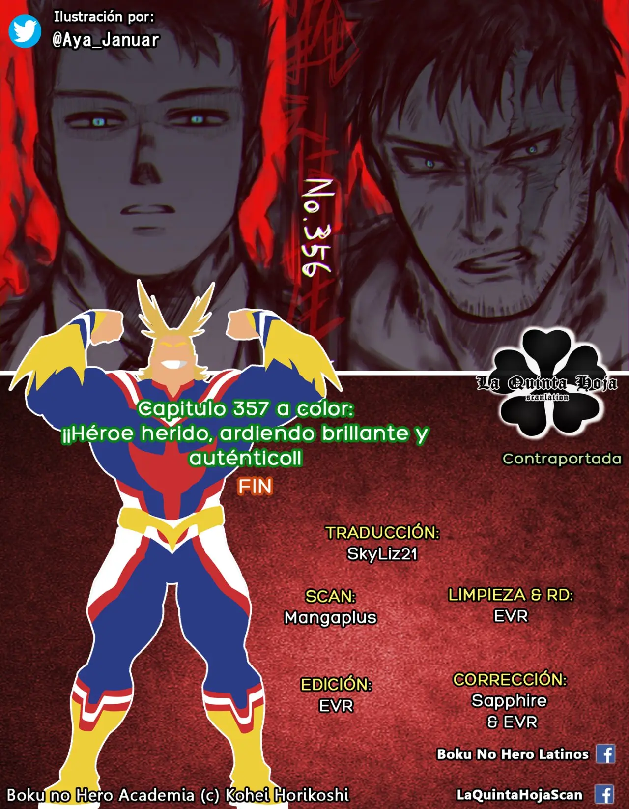 Boku no Hero Academia (2014) - Capítulo 357.5 - Página 18 - LectorTMOo