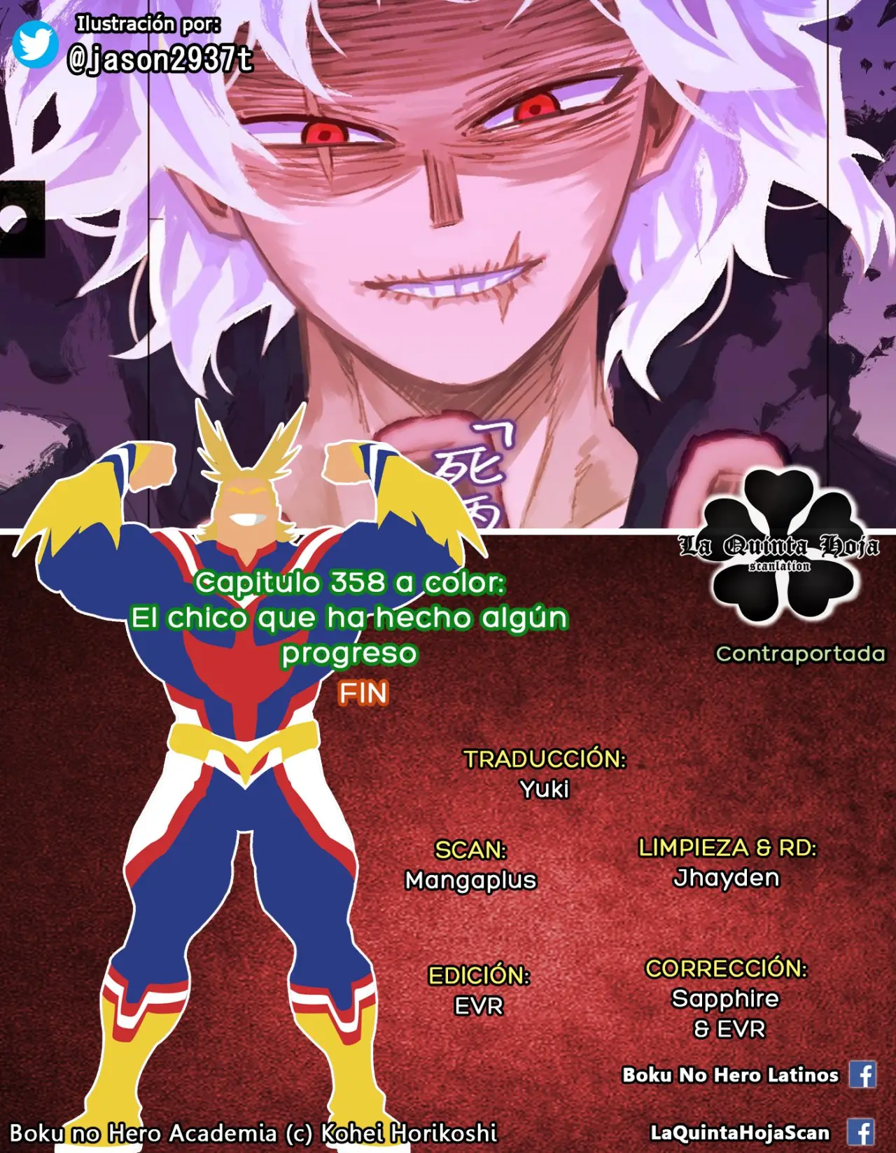 Boku no Hero Academia (2014) - Capítulo 358.5 - Página 16 - LectorTMOo