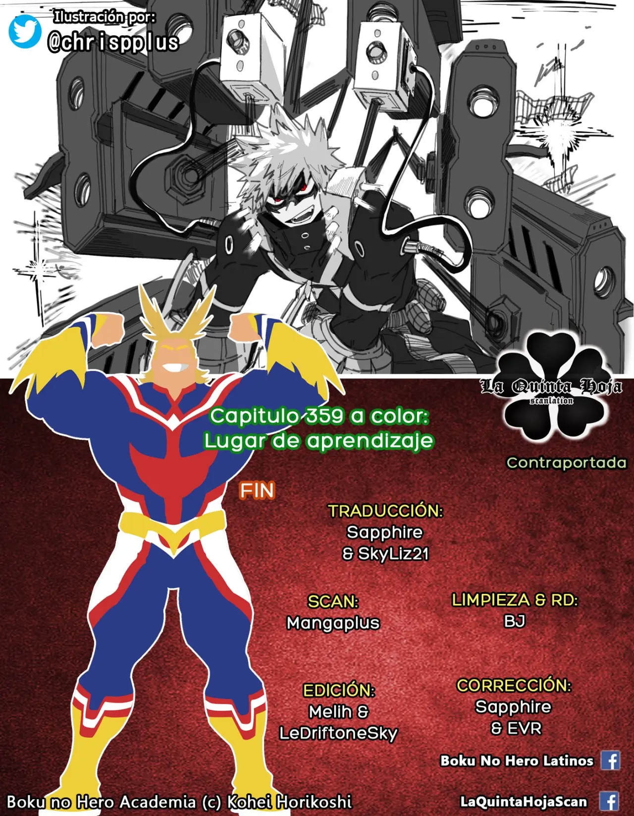 Boku no Hero Academia (2014) - Capítulo 359.5 - Página 19 - LectorTMOo