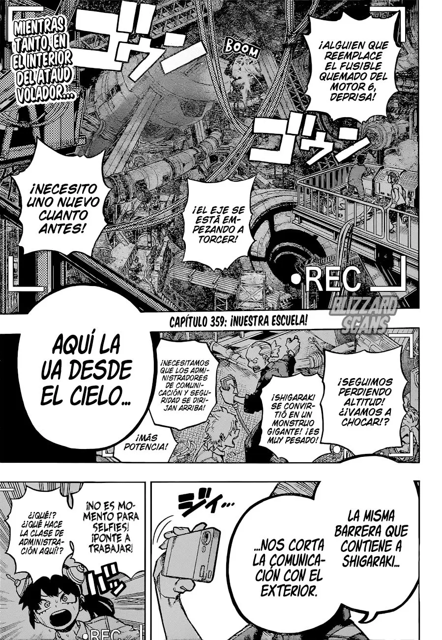 Boku no Hero Academia (2014) - Capítulo 359 - Página 5 - LectorTMOo
