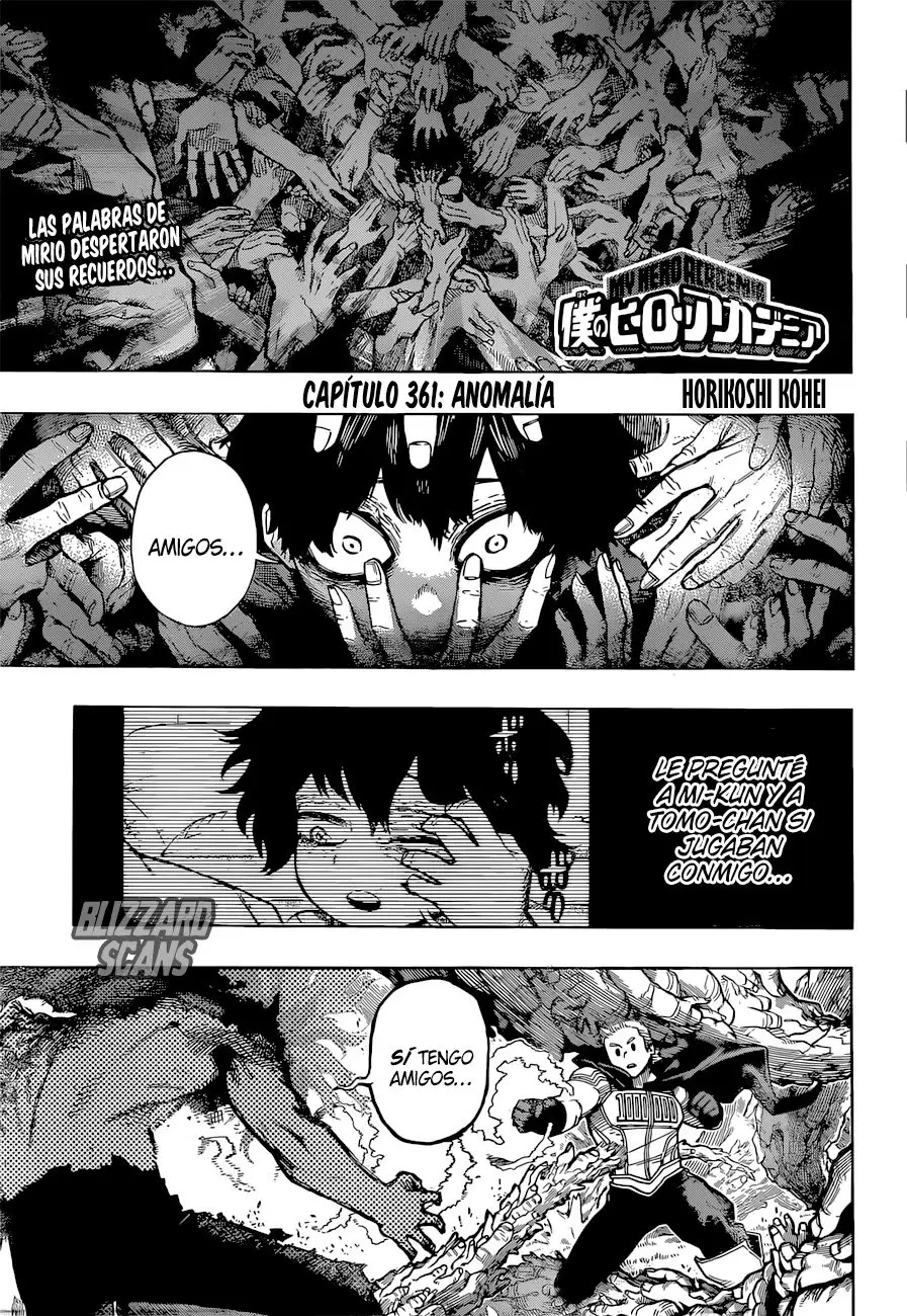 Boku no Hero Academia (2014) - Capítulo 361 - Página 2 - LectorTMOo