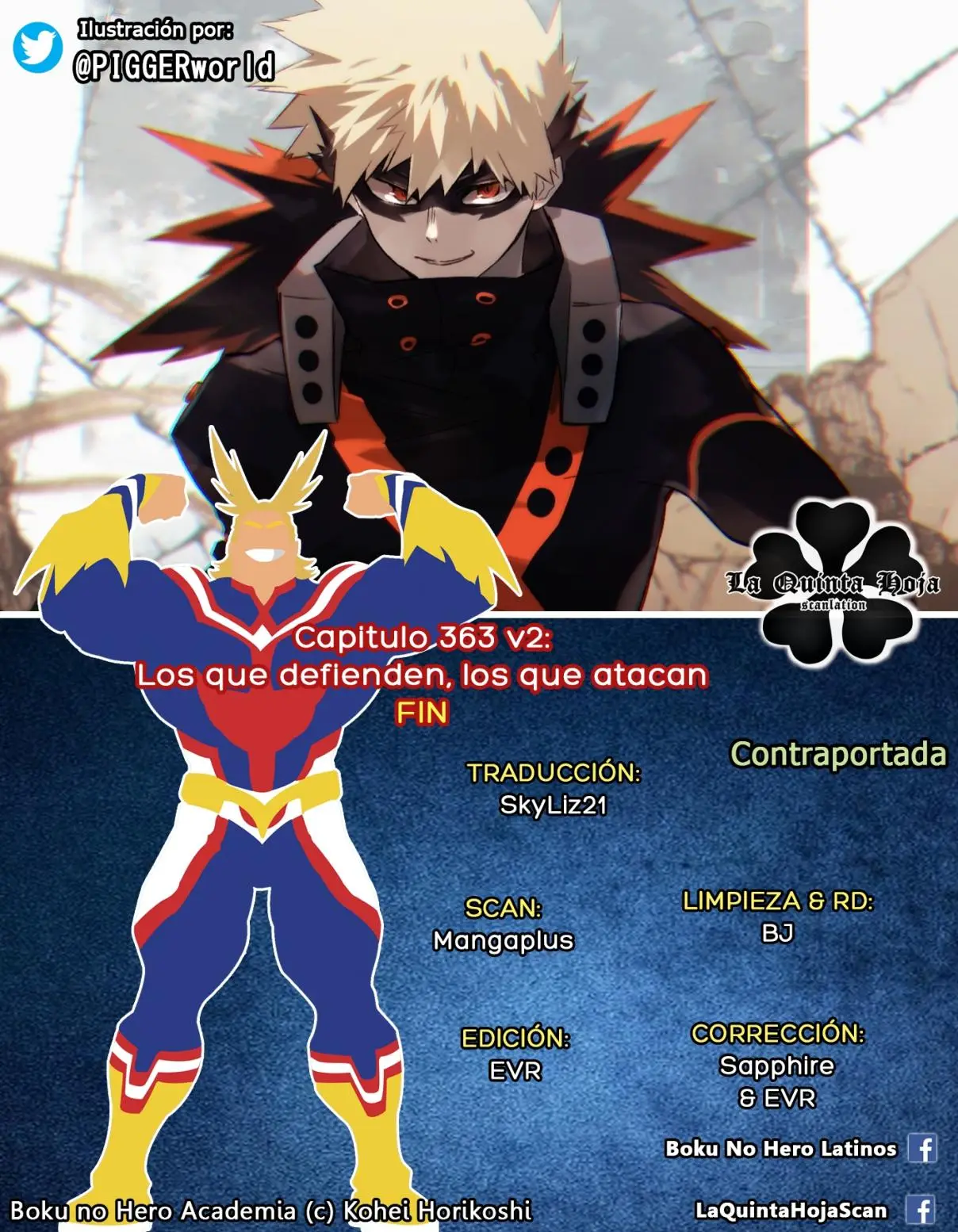 Boku no Hero Academia (2014) - Capítulo 363.5 - Página 14 - LectorTMOo