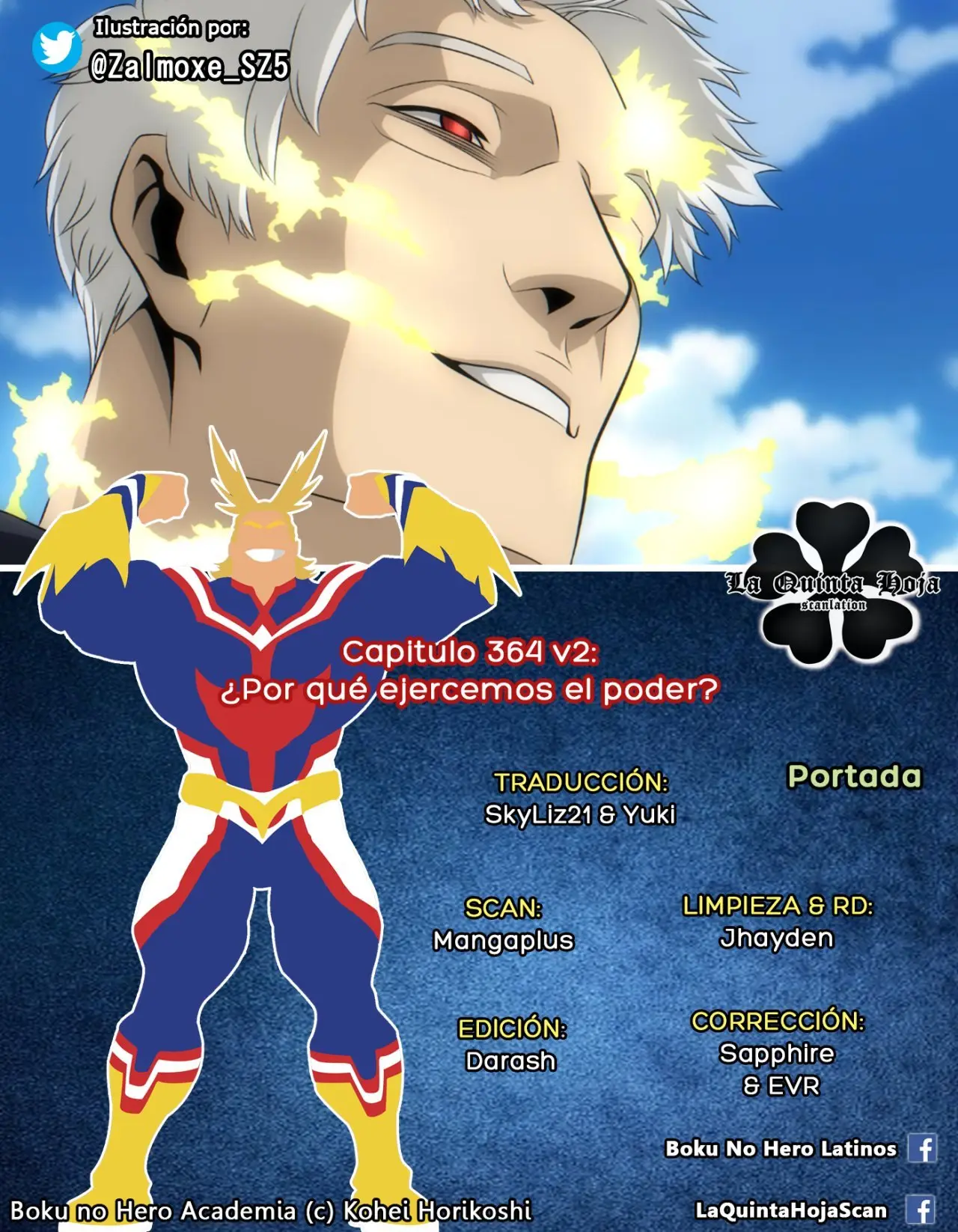 Boku no Hero Academia (2014) - Capítulo 364.2 - Página 1 - LectorTMOo