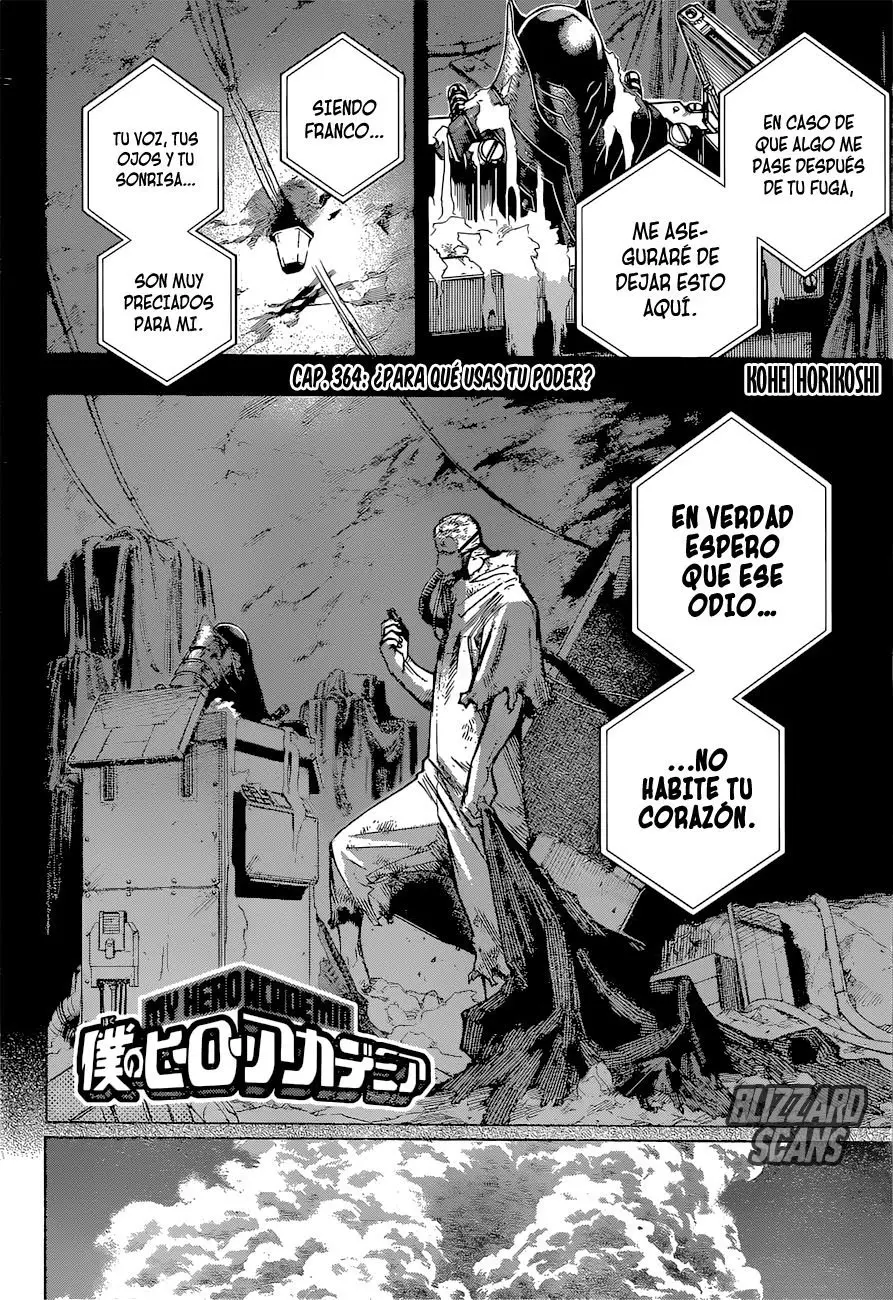 Boku no Hero Academia (2014) - Capítulo 364 - Página 3 - LectorTMOo