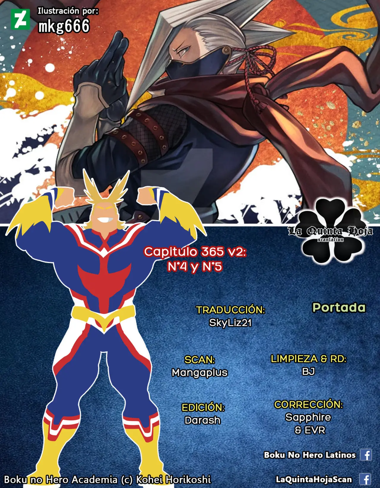 Boku no Hero Academia (2014) - Capítulo 365.2 - Página 1 - LectorTMOo