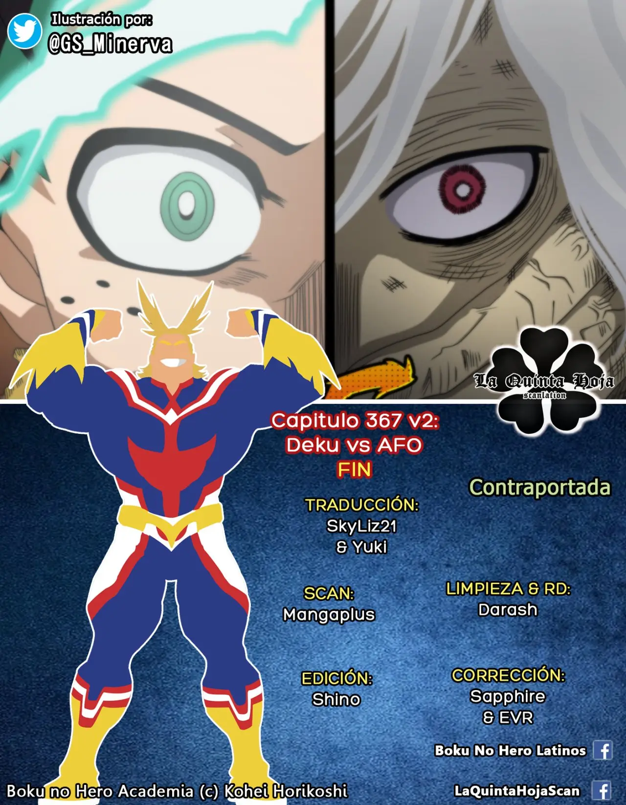 Boku no Hero Academia (2014) - Capítulo 367.2 - Página 18 - LectorTMOo