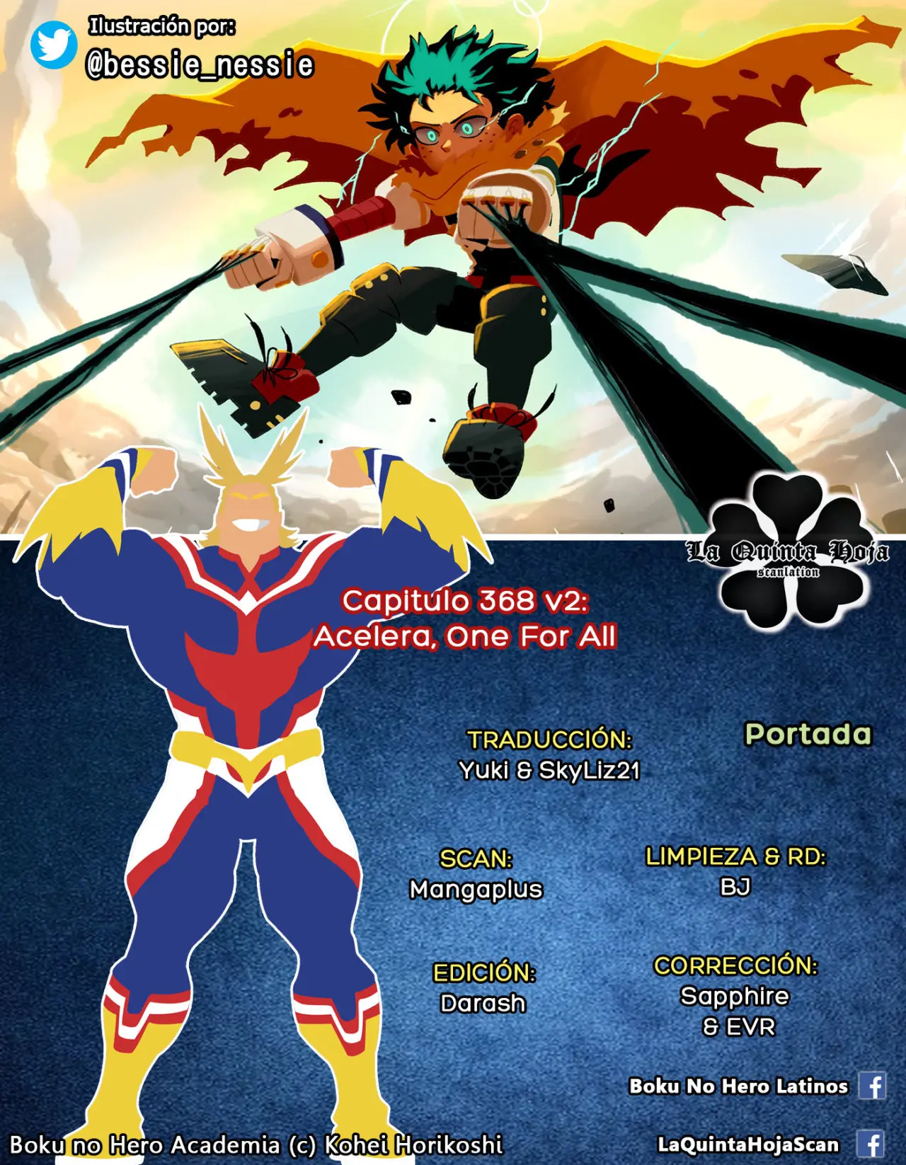 Boku no Hero Academia (2014) - Capítulo 368.2 - Página 1 - LectorTMOo