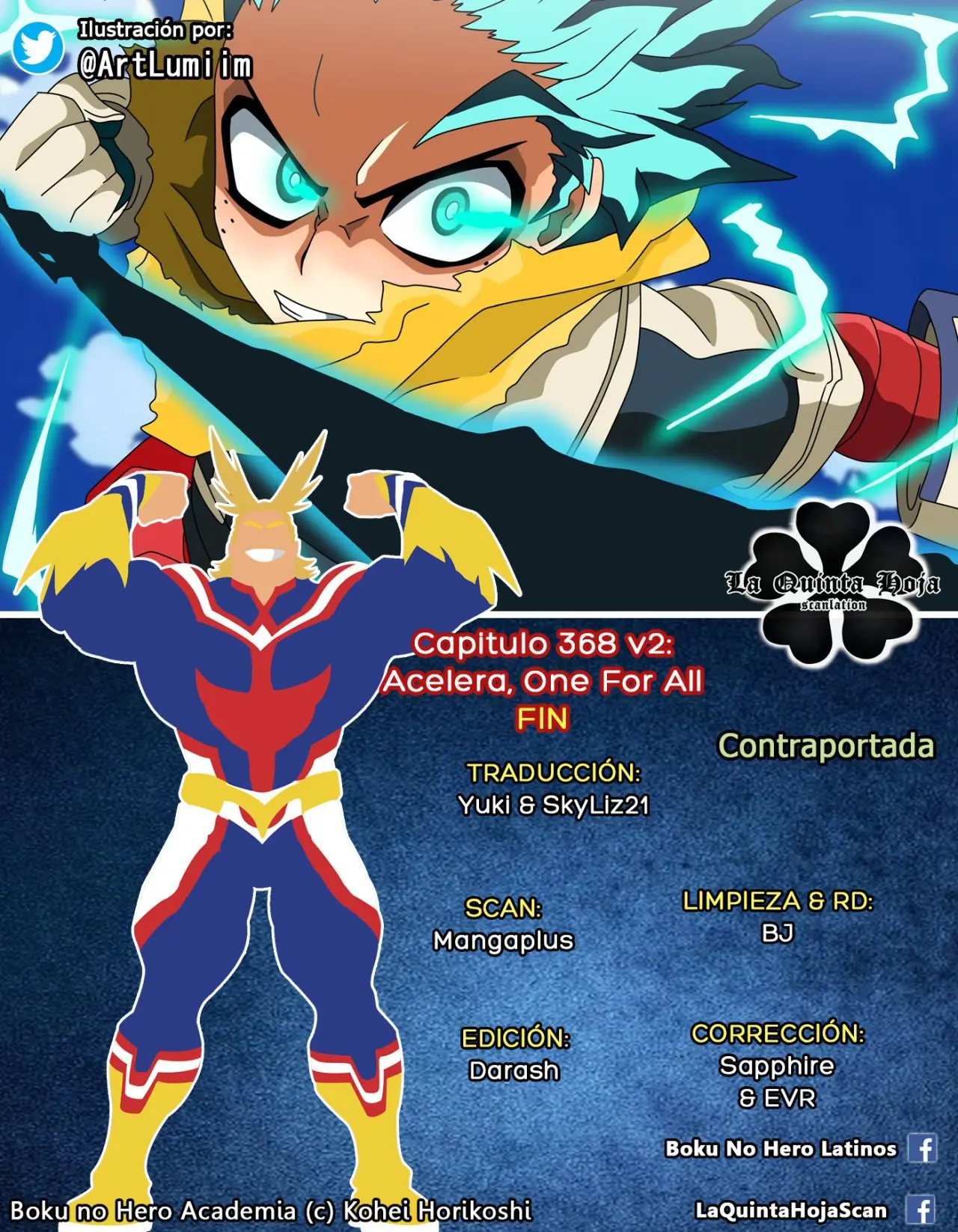 Boku no Hero Academia (2014) - Capítulo 368.2 - Página 16 - LectorTMOo
