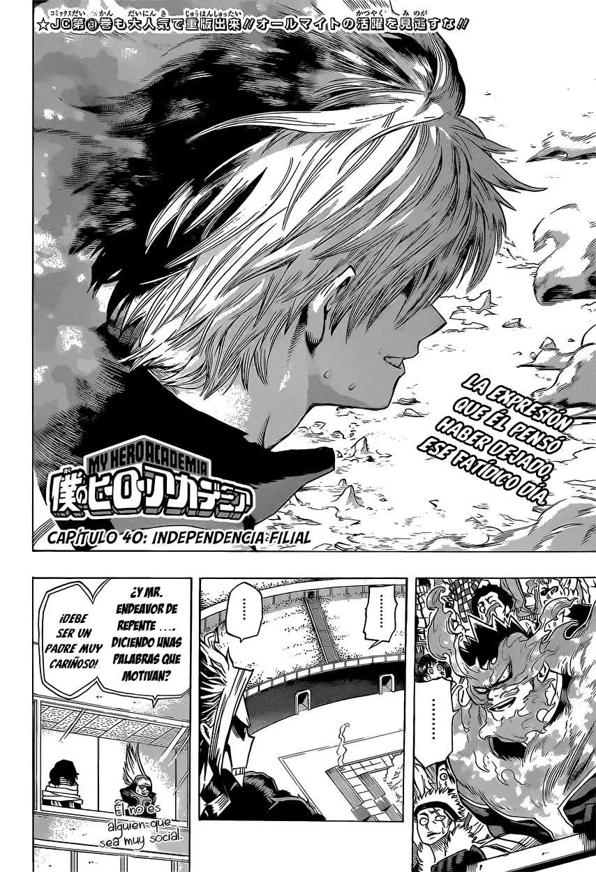 Boku no Hero Academia (2014) - Capítulo 40 - Página 2 - LectorTMOo