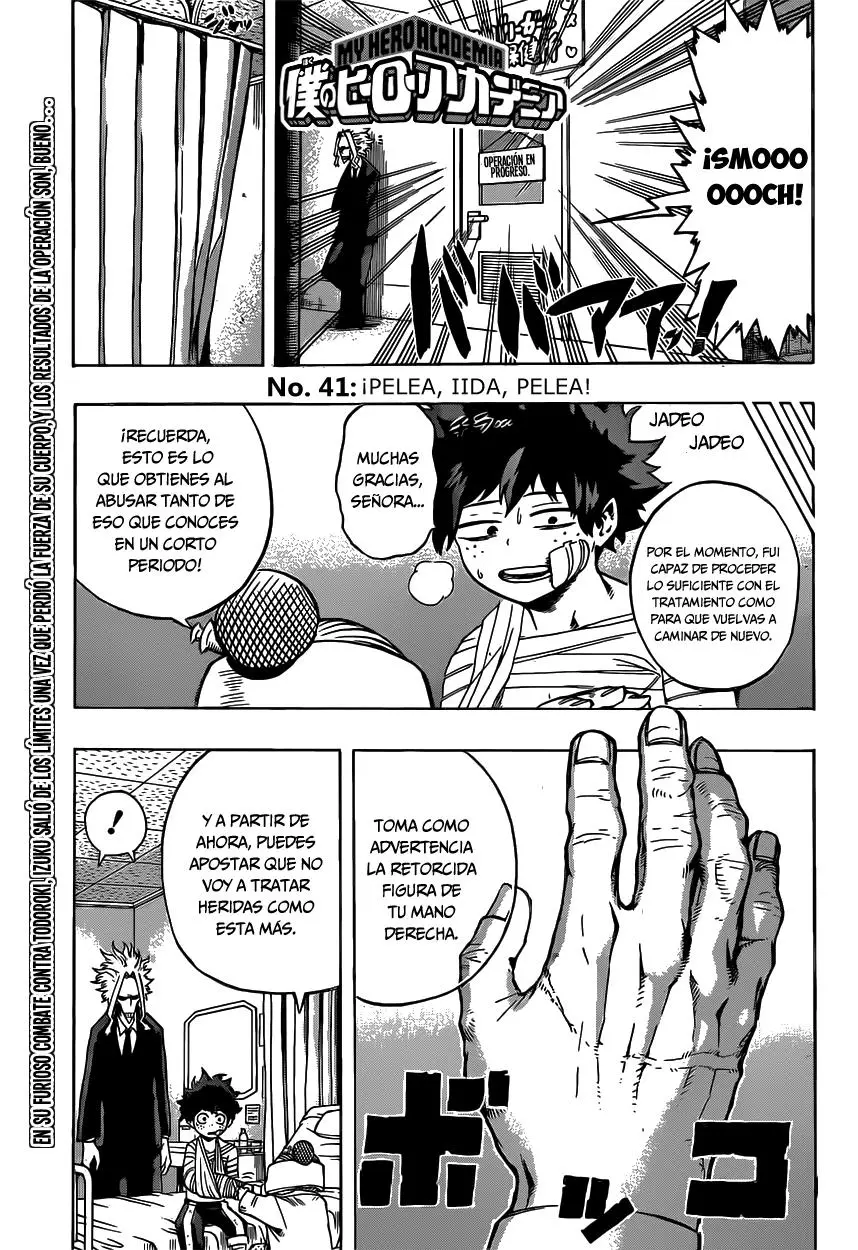 Boku no Hero Academia (2014) - Capítulo 41 - Página 2 - LectorTMOo