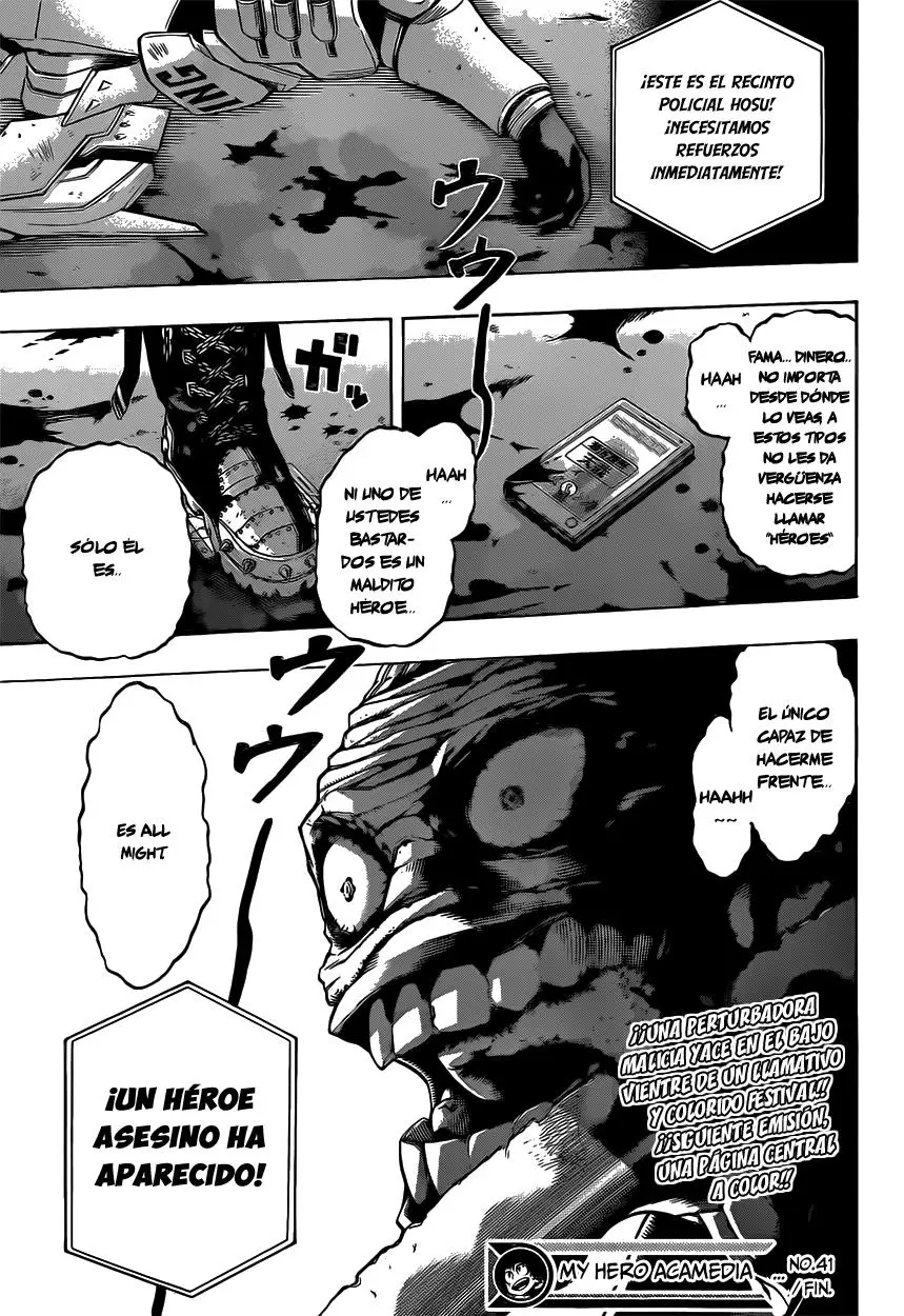 Boku no Hero Academia (2014) - Capítulo 41 - Página 19 - LectorTMOo