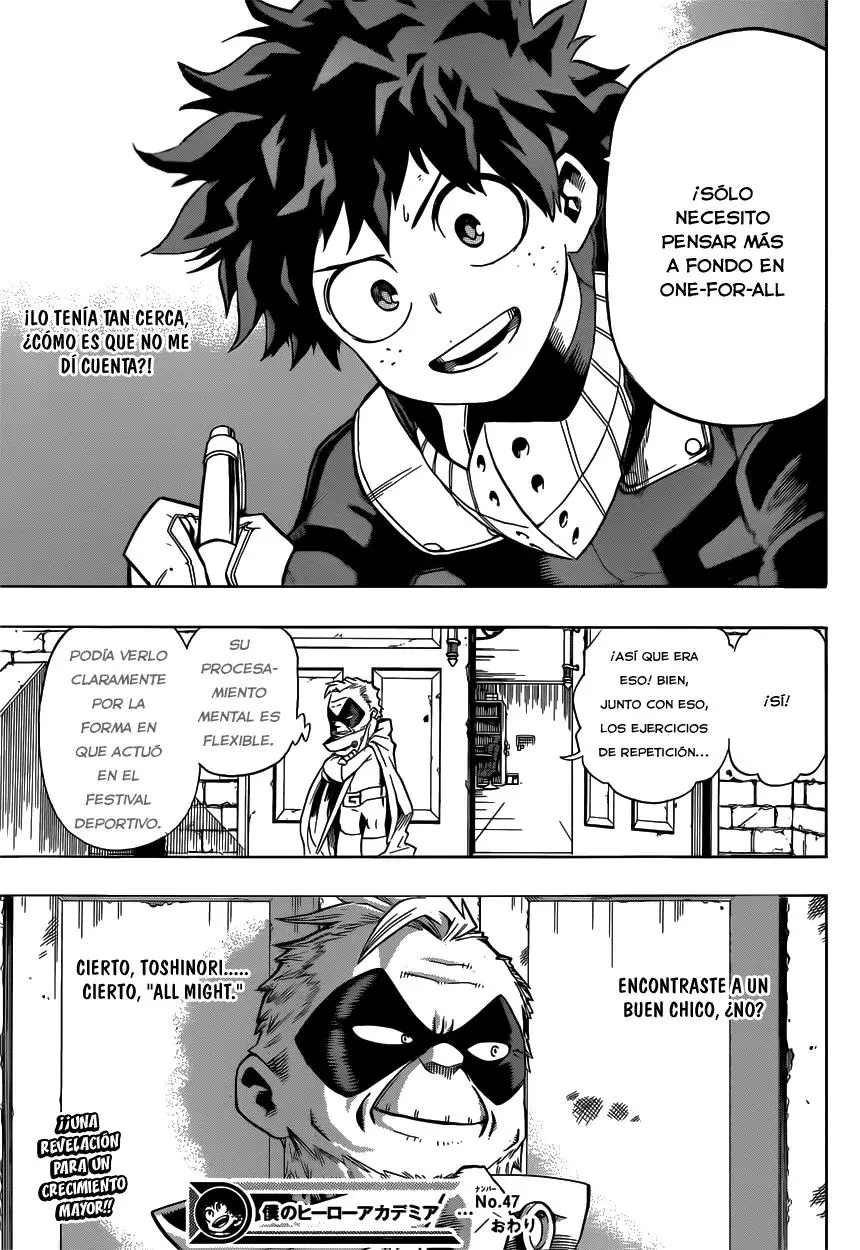 Boku no Hero Academia (2014) - Capítulo 47 - Página 18 - LectorTMOo