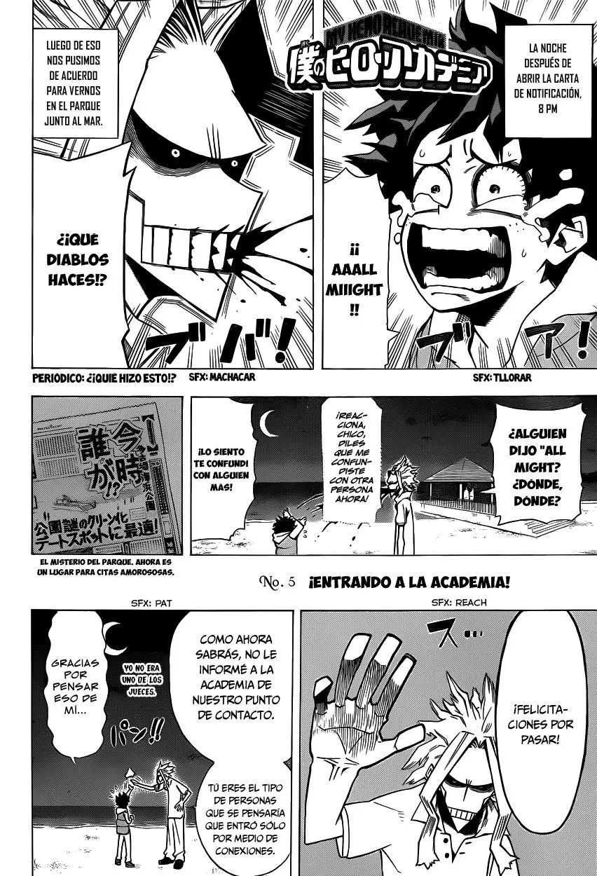 Boku no Hero Academia (2014) - Capítulo 5 - Página 3 - LectorTMOo