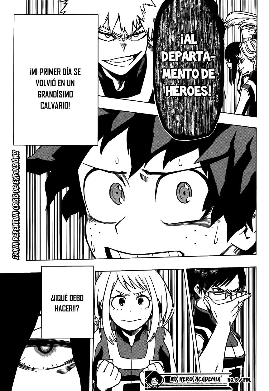 Boku no Hero Academia (2014) - Capítulo 5 - Página 20 - LectorTMOo