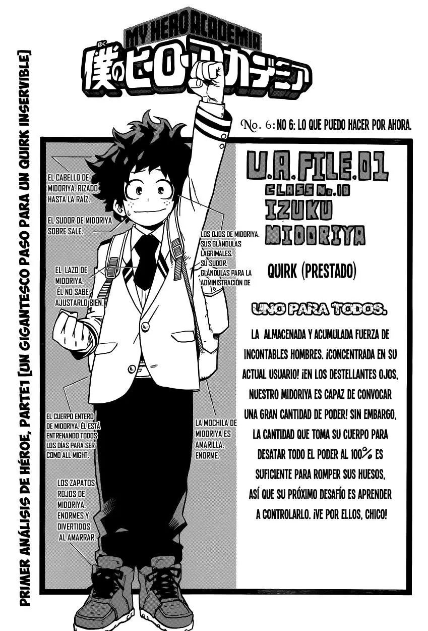 Boku no Hero Academia (2014) - Capítulo 6 - Página 2 - LectorTMOo