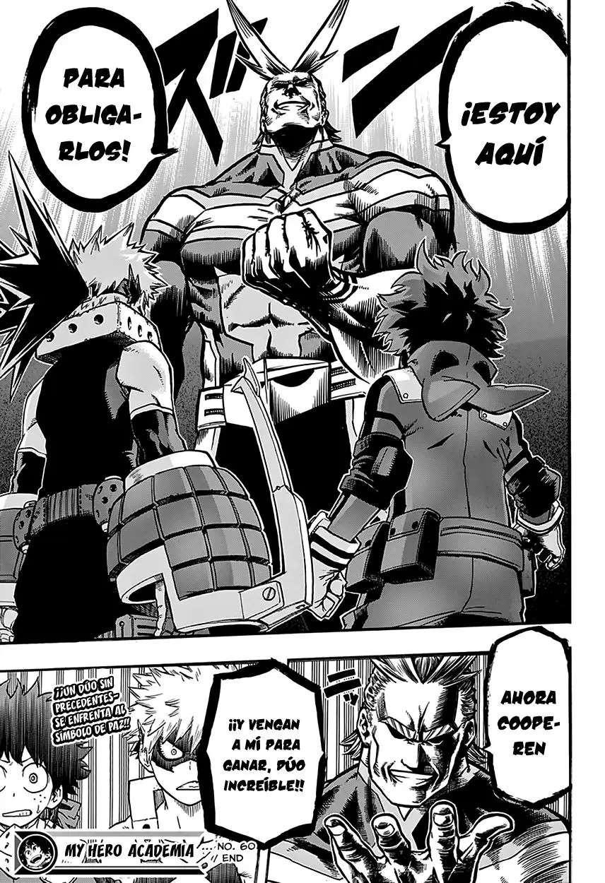 Boku no Hero Academia (2014) - Capítulo 60 - Página 20 - LectorTMOo