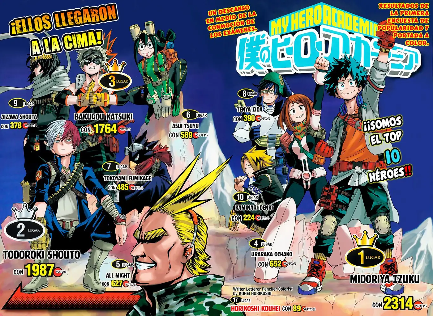 Boku no Hero Academia (2014) - Capítulo 62 - Página 4 - LectorTMOo